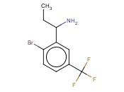 1-[2-BROMO-5-(TRIFLUOROMETHYL)PHENYL]PROPYLAMINE