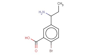 5-(AMINOPROPYL)-<span class='lighter'>2-BROMOBENZOIC</span> ACID