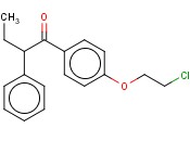 1-[4-(2-CHLOROETHOXY)PHENYL]-2-ETHYL-2-PHENYLETHANONE
