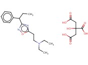 5-[2-(<span class='lighter'>二</span>乙基氨基)乙基]-3-(1-苯丙基)-1,2,4-恶<span class='lighter'>二</span>唑<span class='lighter'>二</span>柠檬酸