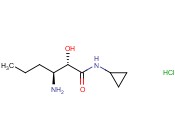 (<span class='lighter'>2S</span>,3S)-3-<span class='lighter'>AMINO</span>-N-CYCLOPROPYL-2-HYDROXYHEXANAMIDE <span class='lighter'>HYDROCHLORIDE</span>