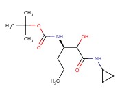 CARBAMIC ACID, N-[(1R)-1-[2-(CYCLOPROPYLAMINO)-1-HYDROXY-2-OXOETHYL]BUTYL]-, 1,1-DIMETHYLETHYL ESTER