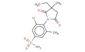 M-TOLUENESULFONAMIDE, 5-CHLORO-4-(2-ETHYL-2-METHYL-N-SUCCINIMIDO)-