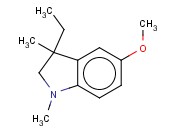 1,3-DIMETHYL-3-ETHYL-5-METHOXY-INDOLINE