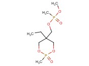 甲基膦酸 (5-乙基-2-甲基-2-<span class='lighter'>氧</span>代-1,3,2-<span class='lighter'>二氧</span><span class='lighter'>磷</span>杂环己-5-基)甲基甲基酯