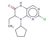 2-CHLORO-8-CYCLOPENTYL-7-ETHYL-7,8-DIHYDROPTERIDIN-6(5H)-ONE