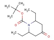 N-BOC-2,6-DIETHYL-4-OXO-PIPERIDINE