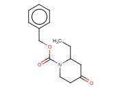 <span class='lighter'>BENZYL</span> <span class='lighter'>2-ETHYL-4-OXOPIPERIDINE-1-CARBOXYLATE</span>
