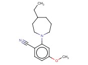 2-(4-ETHYLAZEPAN-1-YL)-<span class='lighter'>4-METHOXYBENZONITRILE</span>