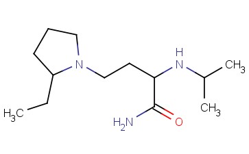 4-(2-ETHYLPYRROLIDIN-1-YL)-2-[(PROPAN-2-YL)AMINO]BUTANAMIDE