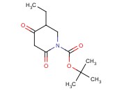 1-BOC-5-ETHYL-<span class='lighter'>2,4</span>-DIOXOPIPERIDINE