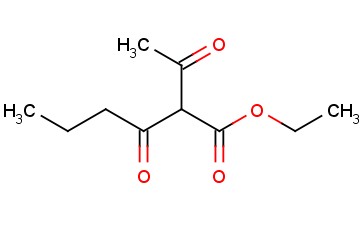 ETHYL 2-<span class='lighter'>ACETYL</span>-3-OXOHEXANOATE