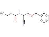 3-BENZYLOXY-ALPHA-(N-BUTYRYL)-AMINOPROPIONITRILE