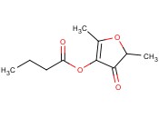 <span class='lighter'>2,5-DIMETHYL-4-OXO-4,5-DIHYDROFURAN-3-YL</span> <span class='lighter'>BUTANOATE</span>