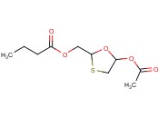(5-ACETOXY-1,3-OXATHIOLAN-2-YL)METHYL BUTYRATE