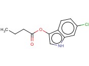 丁酸(6-<span class='lighter'>氯</span>-3-<span class='lighter'>吲哚</span>)酯