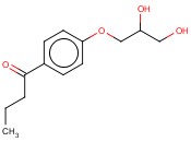 3-(4-BUTYRYLPHENOXY)-1,2-PROPANEDIOL