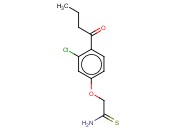 2-(4-BUTYRYL-3-CHLOROPHENOXY)ETHANETHIOAMIDE