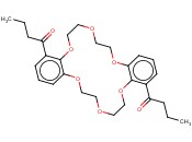 1-丁酮,1,1'-[6,7,9,10,17,18,20,21-八氢二苯并[b,k][1,4,7,10,13,16]六噁环十八英-2,13(<span class='lighter'>或</span>2,14)-二基]二- (9CI)