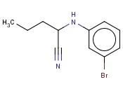 2-[(<span class='lighter'>3-BROMOPHENYL</span>)AMINO]PENTANENITRILE
