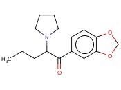 1-(<span class='lighter'>1,3</span>-苯并<span class='lighter'>二氧</span>杂<span class='lighter'>环</span><span class='lighter'>戊</span>-5-<span class='lighter'>基</span>)-2-(1-吡咯烷基)-1-戊酮