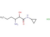 HEXANAMIDE, 3-AMINO-N-CYCLOPROPYL-2-HYDROXY-, HYDROCHLORIDE