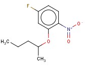 4-FLUORO-1-NITRO-2-(PENTAN-2-YLOXY)BENZENE