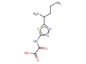 ([5-(1-METHYLBUTYL)-1,3,4-THIADIAZOL-2-YL]AMINO)(OXO)ACETIC ACID