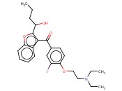 2-(1-羟基丁基)-3-<span class='lighter'>苯</span>并呋喃基-[4-(2-<span class='lighter'>二</span><span class='lighter'>乙</span><span class='lighter'>氨基</span><span class='lighter'>乙</span>氧基)-3-碘苯基]甲酮