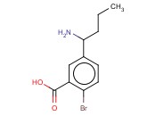 5-(AMINOBUTYL)-<span class='lighter'>2-BROMOBENZOIC</span> ACID