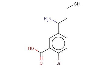 5-(AMINOBUTYL)-<span class='lighter'>2-BROMOBENZOIC</span> ACID