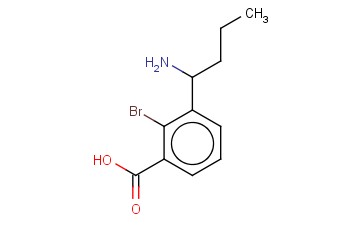 3-(AMINOBUTYL)-<span class='lighter'>2-BROMOBENZOIC</span> ACID