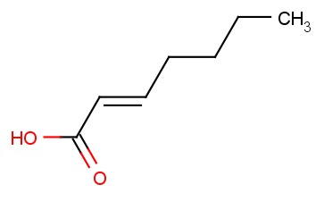 (E)-2-庚烯<span class='lighter'>酸</span>