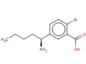 5-((1S)-1-AMINOPENTYL)-<span class='lighter'>2-BROMOBENZOIC</span> ACID