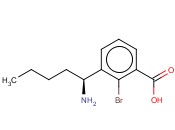 3-((1S)-1-AMINOPENTYL)-<span class='lighter'>2-BROMOBENZOIC</span> ACID
