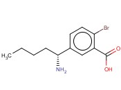 5-((1R)-1-AMINOPENTYL)-<span class='lighter'>2-BROMOBENZOIC</span> ACID
