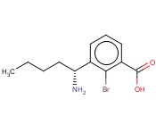 3-((1R)-1-AMINOPENTYL)-<span class='lighter'>2-BROMOBENZOIC</span> ACID