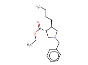 (3R,4R)-ETHYL 1-BENZYL-4-BUTYLPYRROLIDINE-3-CARBOXYLATE