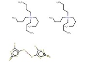 双(四正丁基铵)合双(1,3-二硫杂环戊烯-2-硫酮-4,5-二硫醇)锌[<span class='lighter'>有</span>机电子材料]