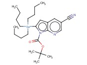 TERT-BUTYL 5-CYANO-2-(TRIBUTYLSTANNYL)-1H-PYRROLO[2,3-B]PYRIDINE-1-CARBOXYLATE