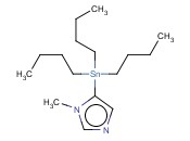 1 -甲基- 5 -(三正丁基锡)<span class='lighter'>咪唑</span>