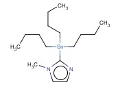 1-METHYL-2-(TRIBUTYLSTANNYL)<span class='lighter'>IMIDAZOLE</span>