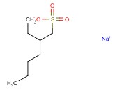 1-HEXANESULFONIC ACID, 2-ETHYL-SODIUM SALT