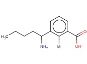 3-(AMINOPENTYL)-<span class='lighter'>2-BROMOBENZOIC</span> ACID