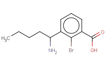 3-(AMINOPENTYL)-<span class='lighter'>2-BROMOBENZOIC</span> ACID