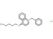 N-[1-(PHENYLMETHYL)-4(1H)-QUINOLINYLIDENE]-1 PENTANAMINE HYDROCHLORIDE