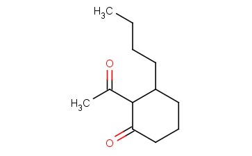2-<span class='lighter'>ACETYL</span>-3-BUTYLCYCLOHEXANONE