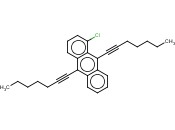 1-CHLORO-9,10-DIHEPT-1-YNYLANTHRACENE
