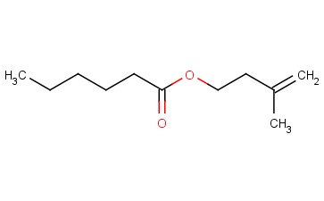<span class='lighter'>3-METHYLBUT-3-EN-1-YLHEXANOATE</span>