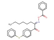 1-[4-(<span class='lighter'>苯</span><span class='lighter'>硫</span>基)苯基]-1,2-辛烷<span class='lighter'>二</span>酮 2-(O-<span class='lighter'>苯</span>甲酰肟)